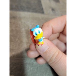 Donald Duck kids Ring toy figure Disney red